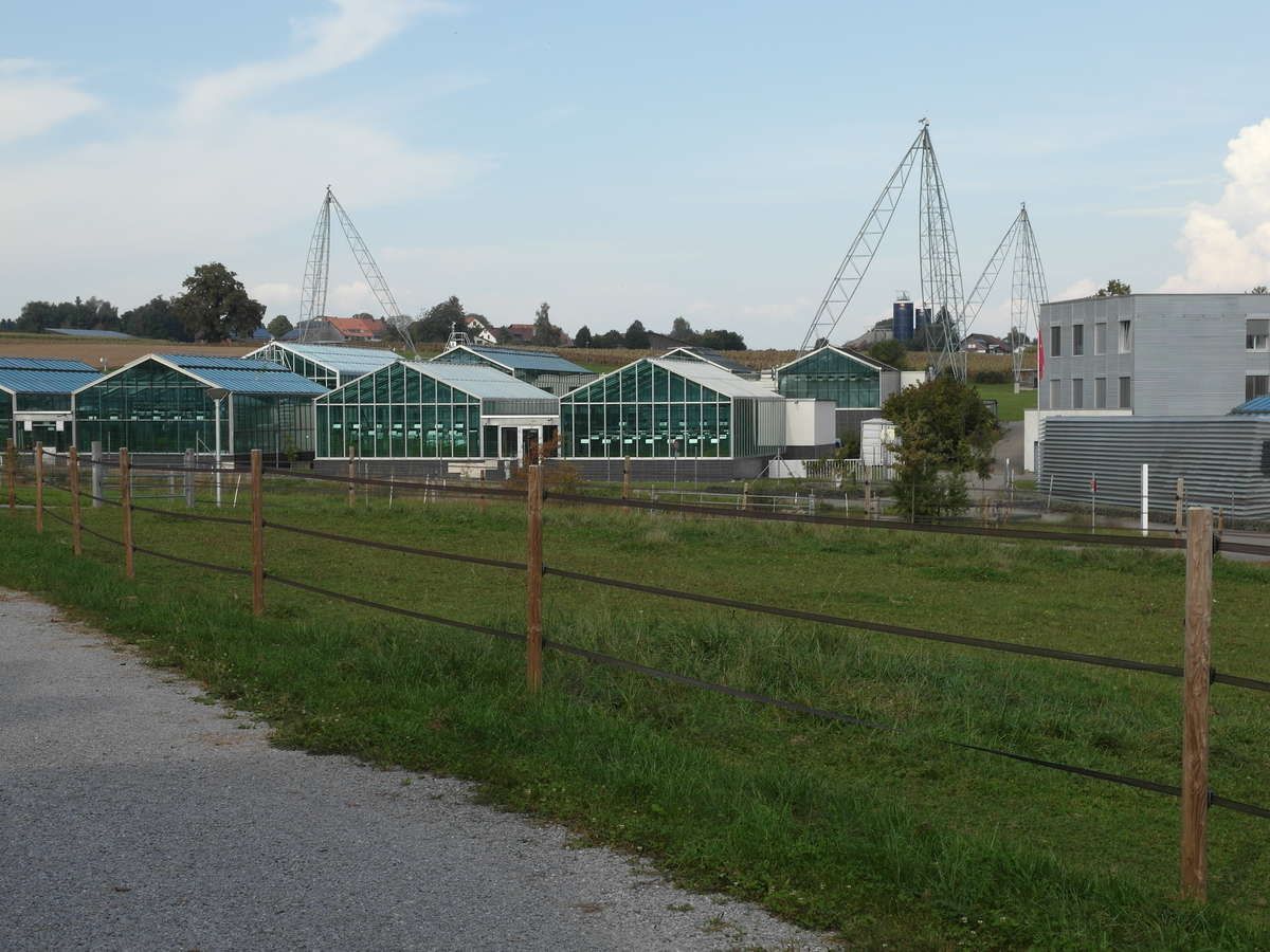 Das benachbarte Versuchszentrum von ETH und UNI | Le centre expérimental proche de l'ETH et de l'Université